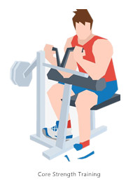 Allenamento per la forza di base a casa