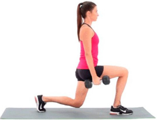 Dumbbell Lunge e Squat