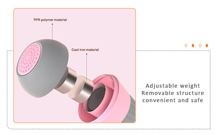 Lady Uso in casa piccolo manubrio di peso regolabile da 5 in 1 Lady Uso in casa piccolo manubrio di peso regolabile da 5 in 1