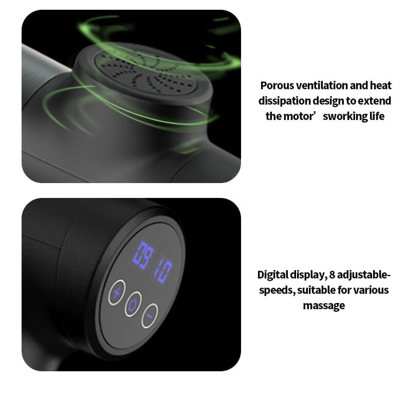 Pistola da massaggio digitale