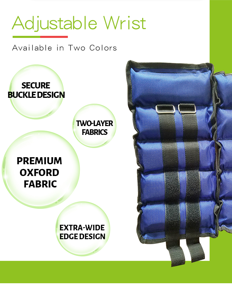 Pesi di stoffa oxford regolabili