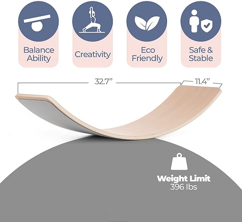Board all'ingrosso di bilanciamento in legno per bambini e adulti