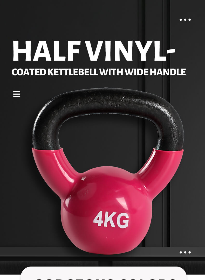Kettlebell rivestito in gomma