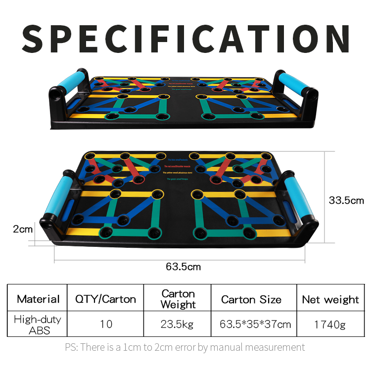 Pushup combo a 25 posizioni Pushup combo a 25 posizioni