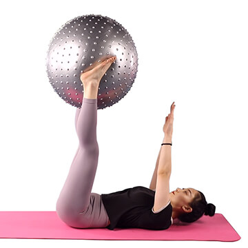 PVC Yoga Ball with Massage Points PVC Yoga Ball with Massage Points