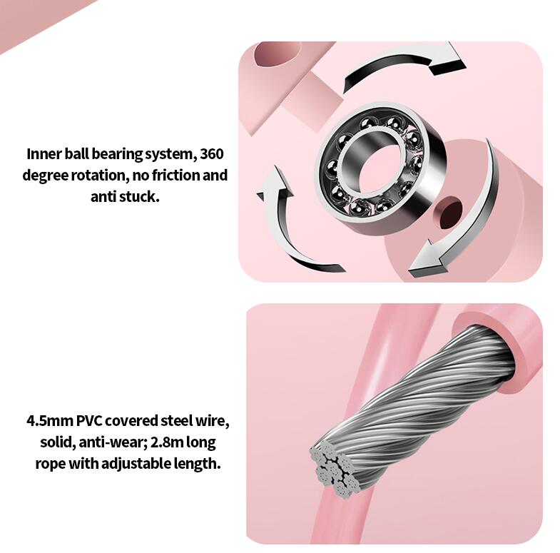 Macaron Coloted Counting Jump Rope Fornitore Macaron Coloted Counting Jump Rope Fornitore