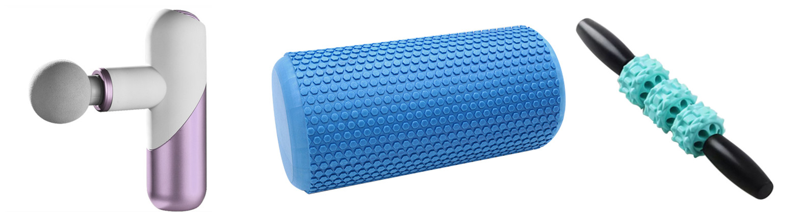 Strumenti di massaggio: massaggio pistola vs rullo in schiuma vs massaggio