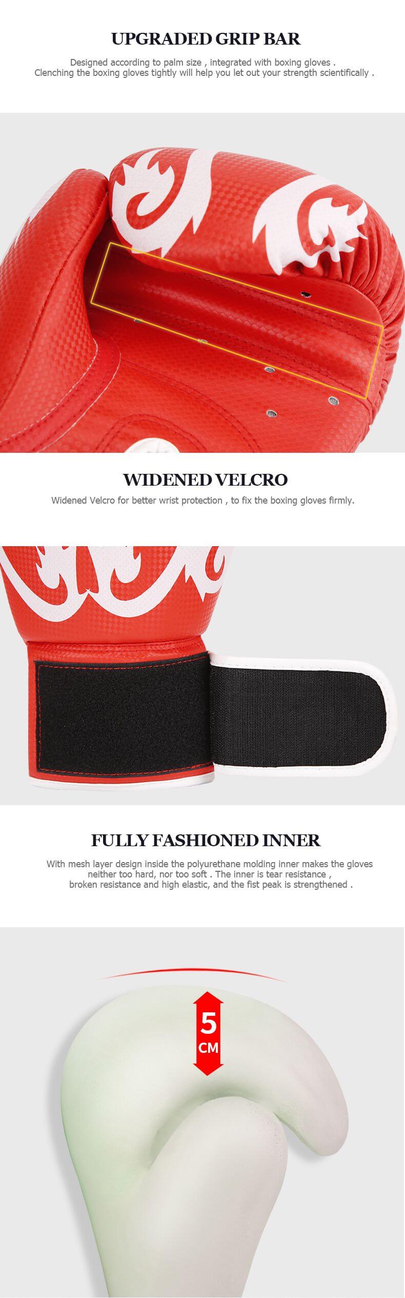 Guanti da allenamento per boxe professionisti