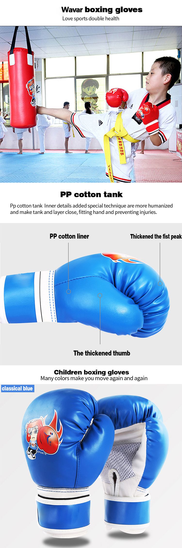 Guanti da boxe per bambini Guanti da boxe per bambini