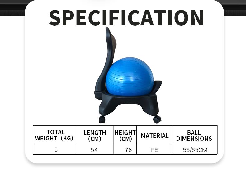 Sedia a sfera da yoga