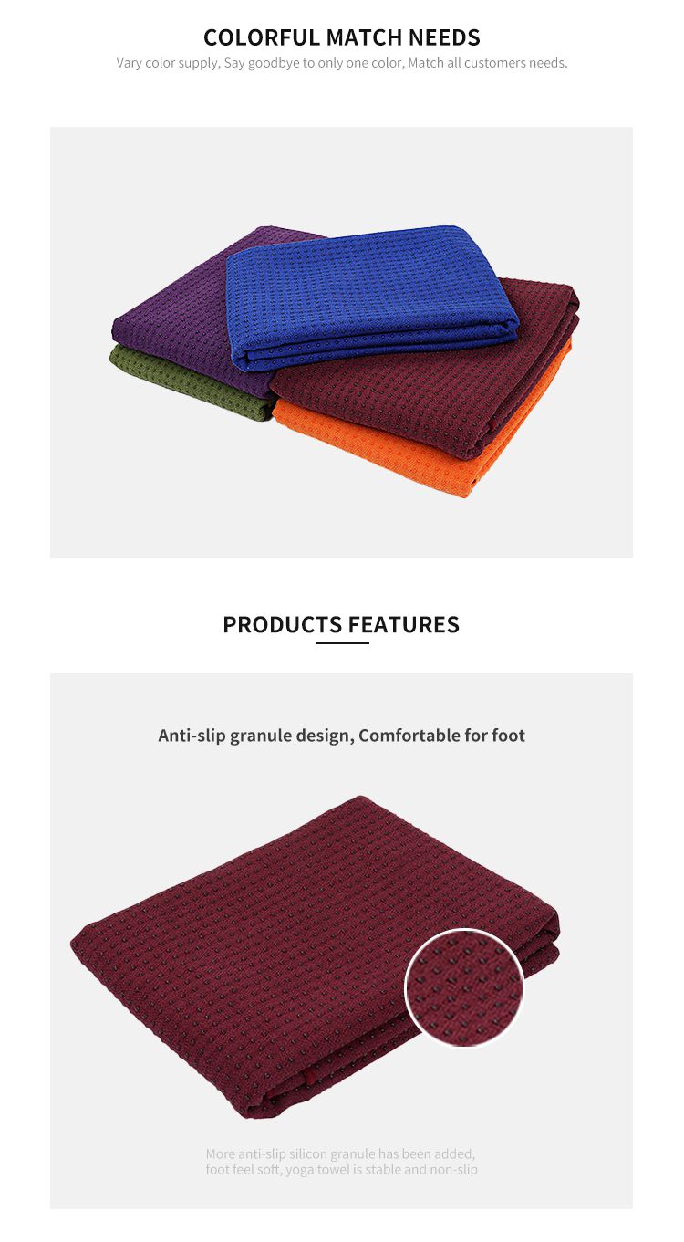 Asciugamano da yoga non slip Asciugamano da yoga non slip