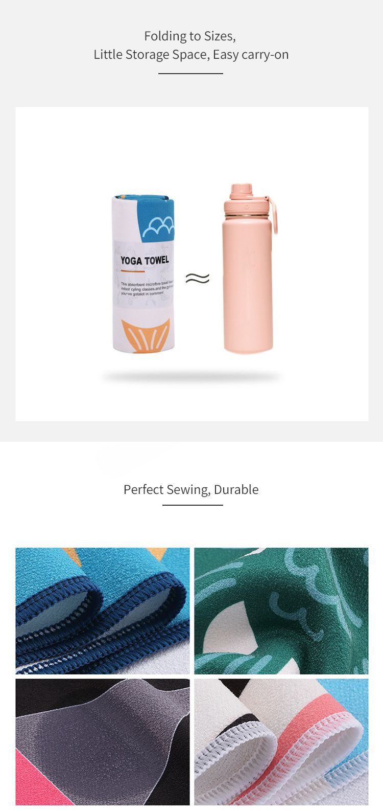 Asciugamano da yoga stampato Asciugamano da yoga stampato