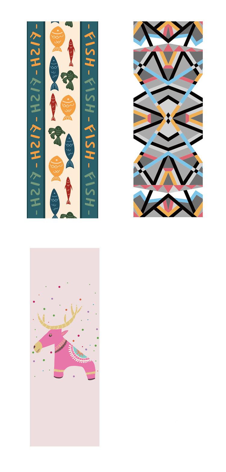 Asciugamano da yoga stampato Asciugamano da yoga stampato