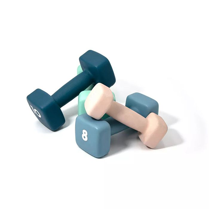 Signore all'ingrosso color neoprene ghisa quadrate manubri