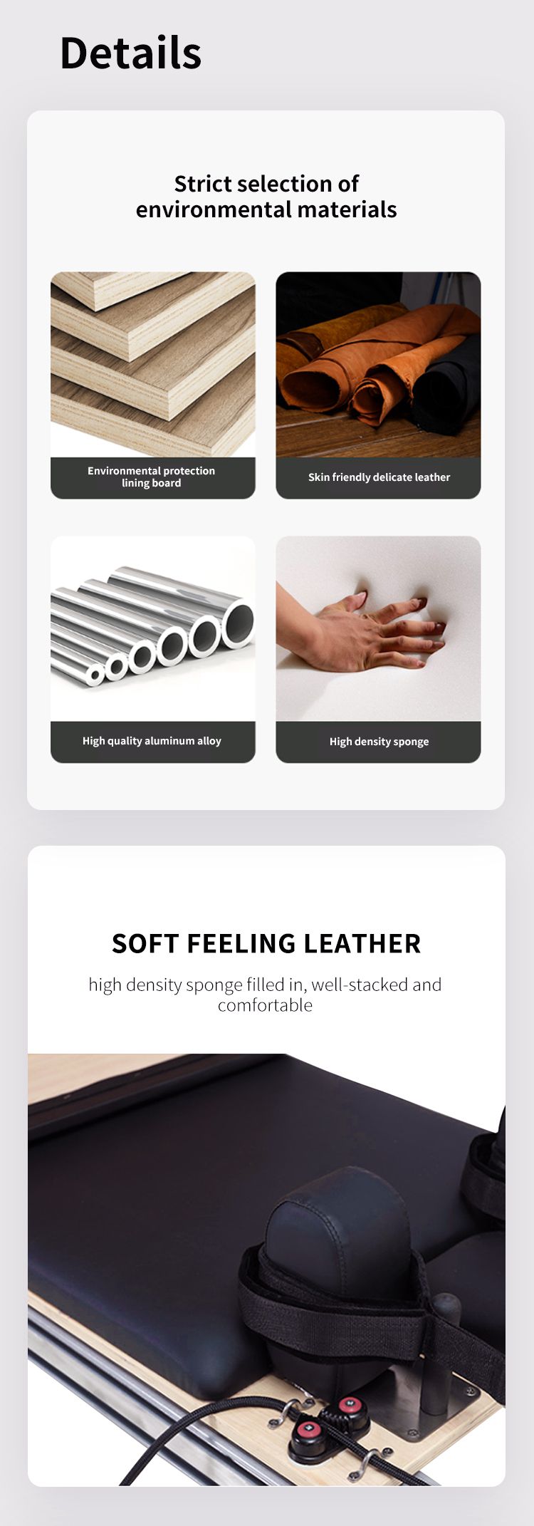 Letto core in lega di alluminio