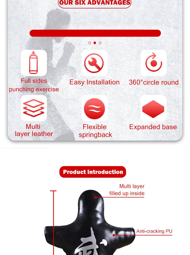 Borsa da punzonatura in piedi umanoide Borsa da punzonatura in piedi umanoide