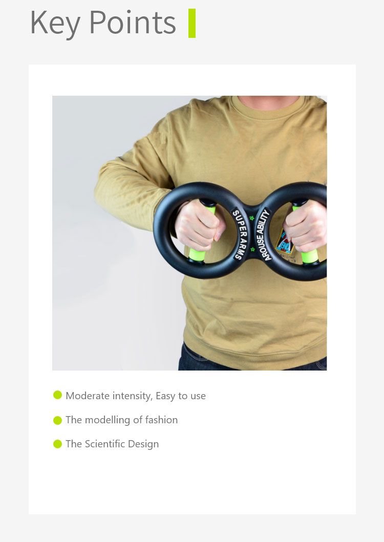 Esercitatore di forza del braccio muscolare di 8 parole