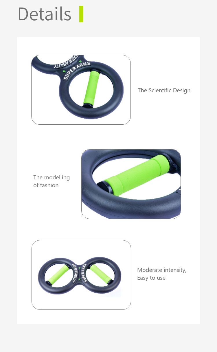 Esercitatore di forza del braccio muscolare di 8 parole