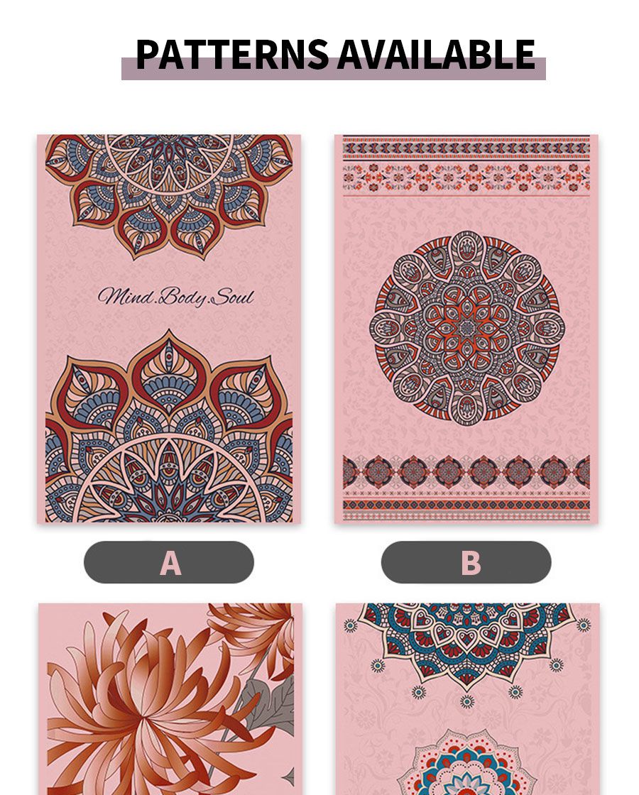 Tappetino di fitness senza slip extra-large TPE