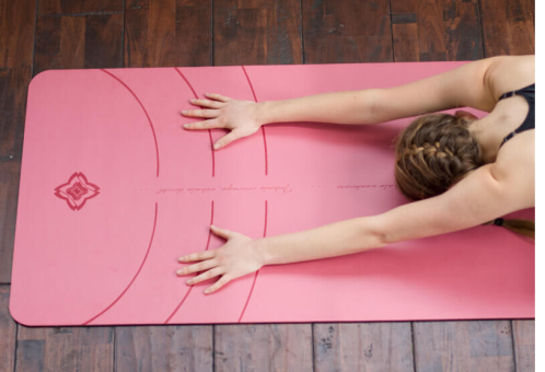 tappetino yoga in gomma naturale