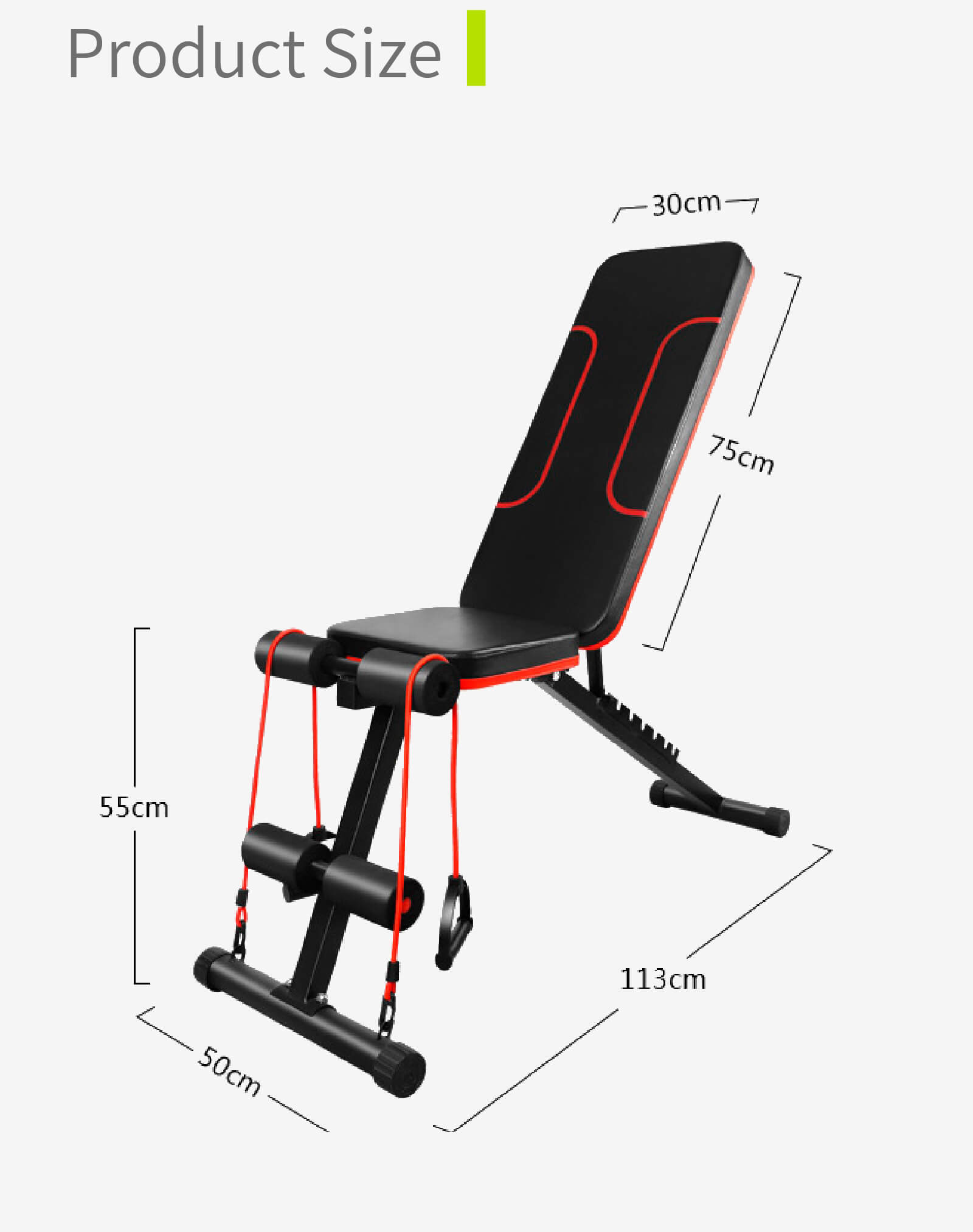 Panchina di allenamento pieghevole