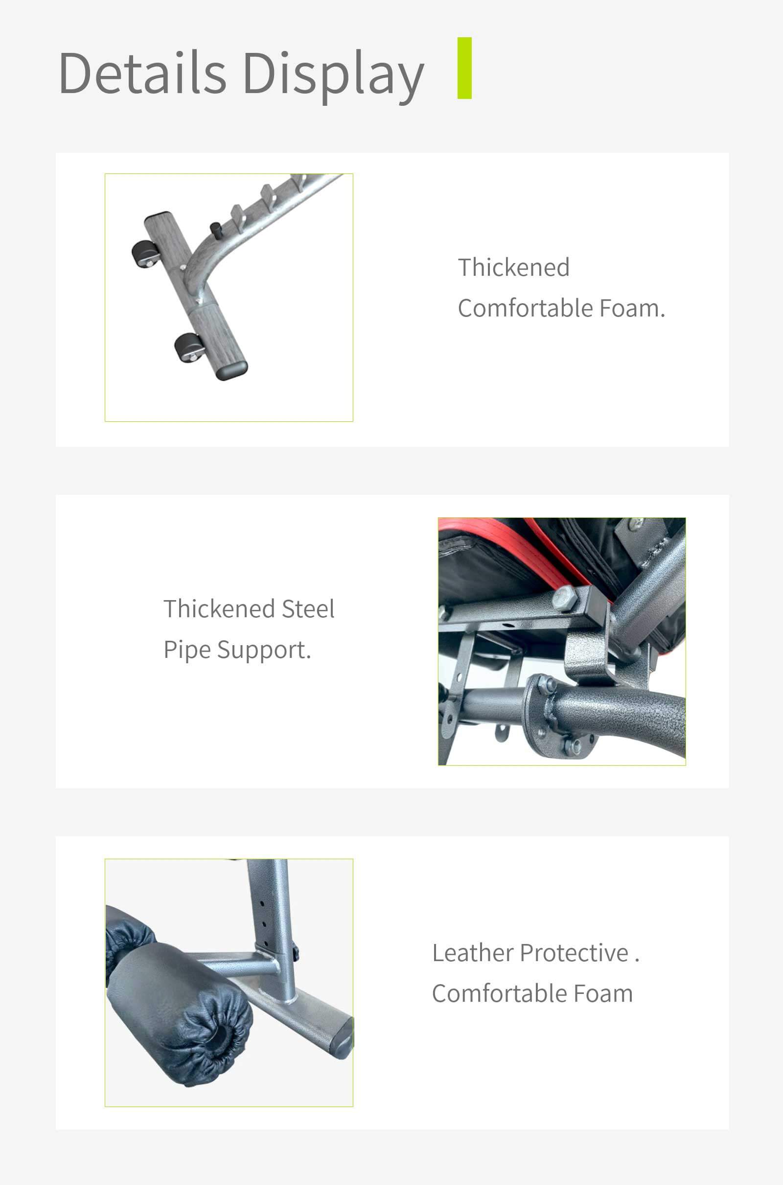 Panchina di peso regolabile