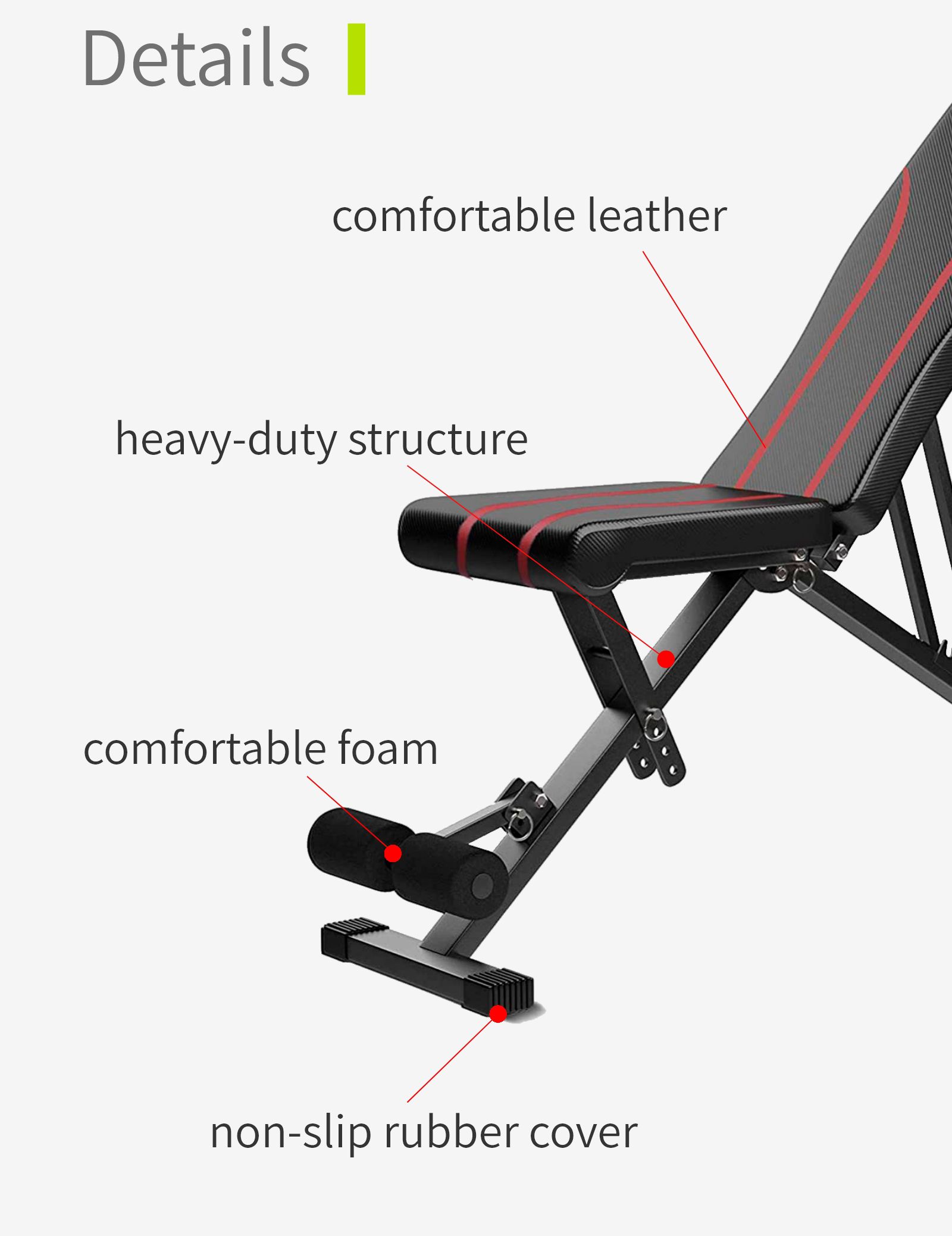 Sedia romana regolabile multifunzionale Sedia romana regolabile multifunzionale