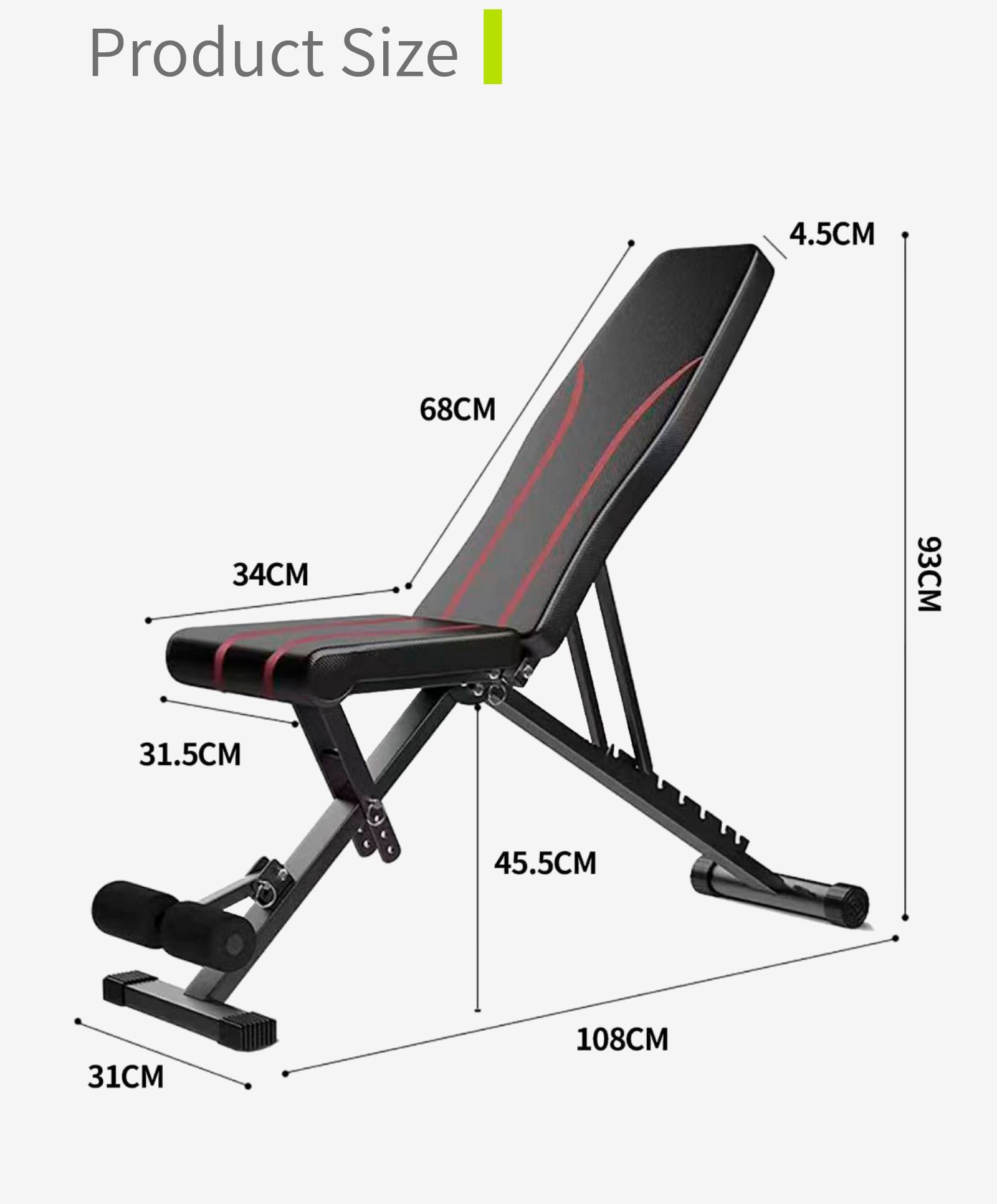 Sedia romana regolabile multifunzionale Sedia romana regolabile multifunzionale