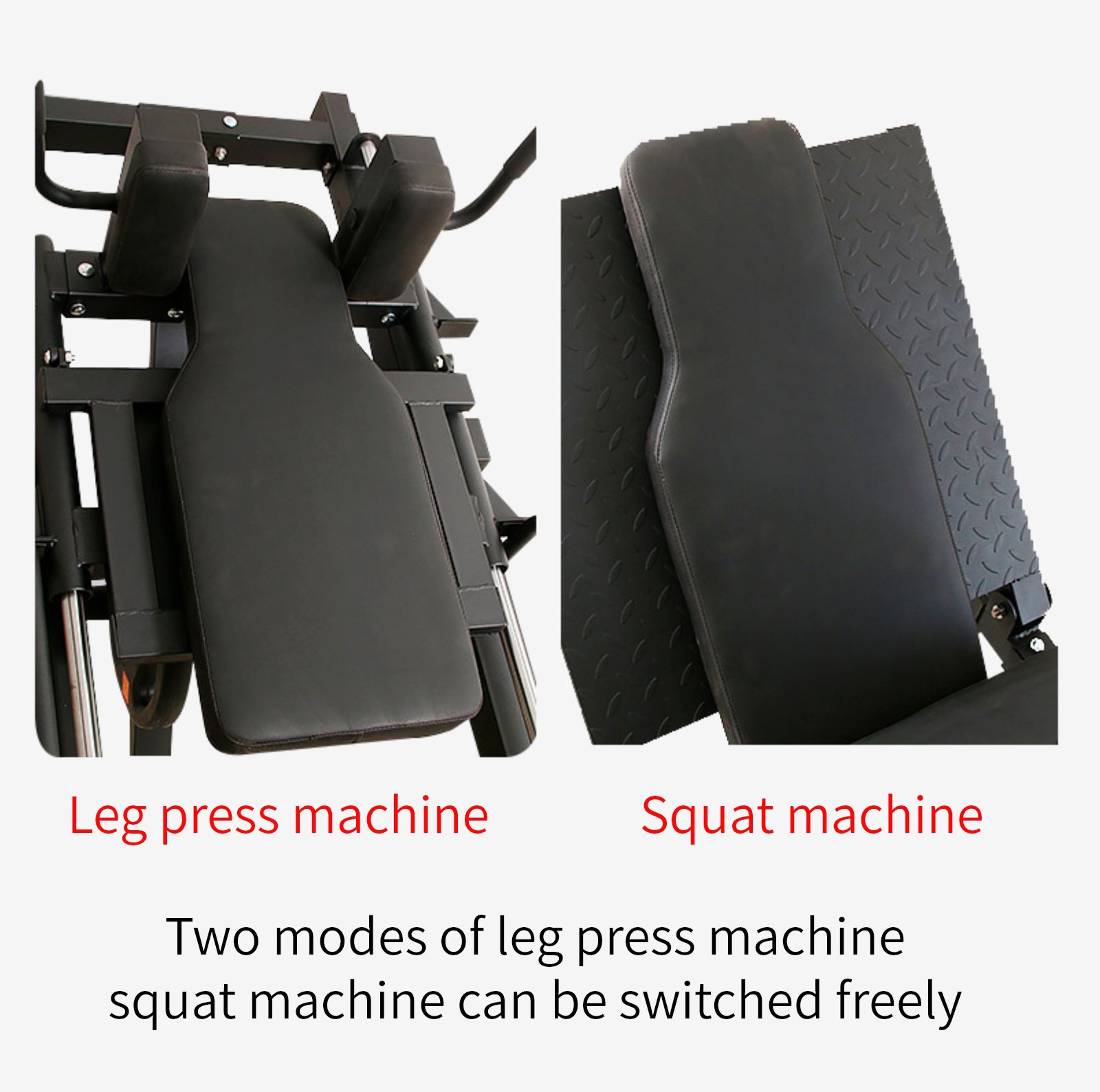 Macchina per pressione della gamba doppia funzionale Macchina per pressione della gamba doppia funzionale