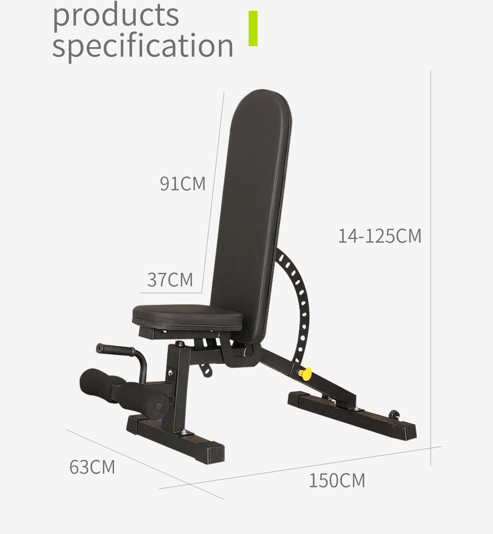 Banco di manubri multifunzionale Banco di manubri multifunzionale