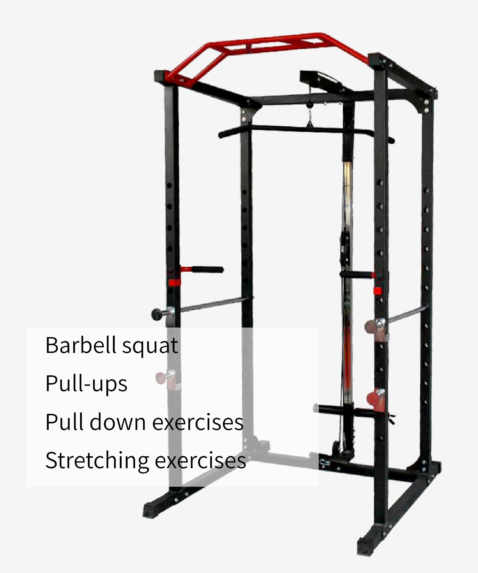 Rastrelliera di squat per la casa Rastrelliera di squat per la casa