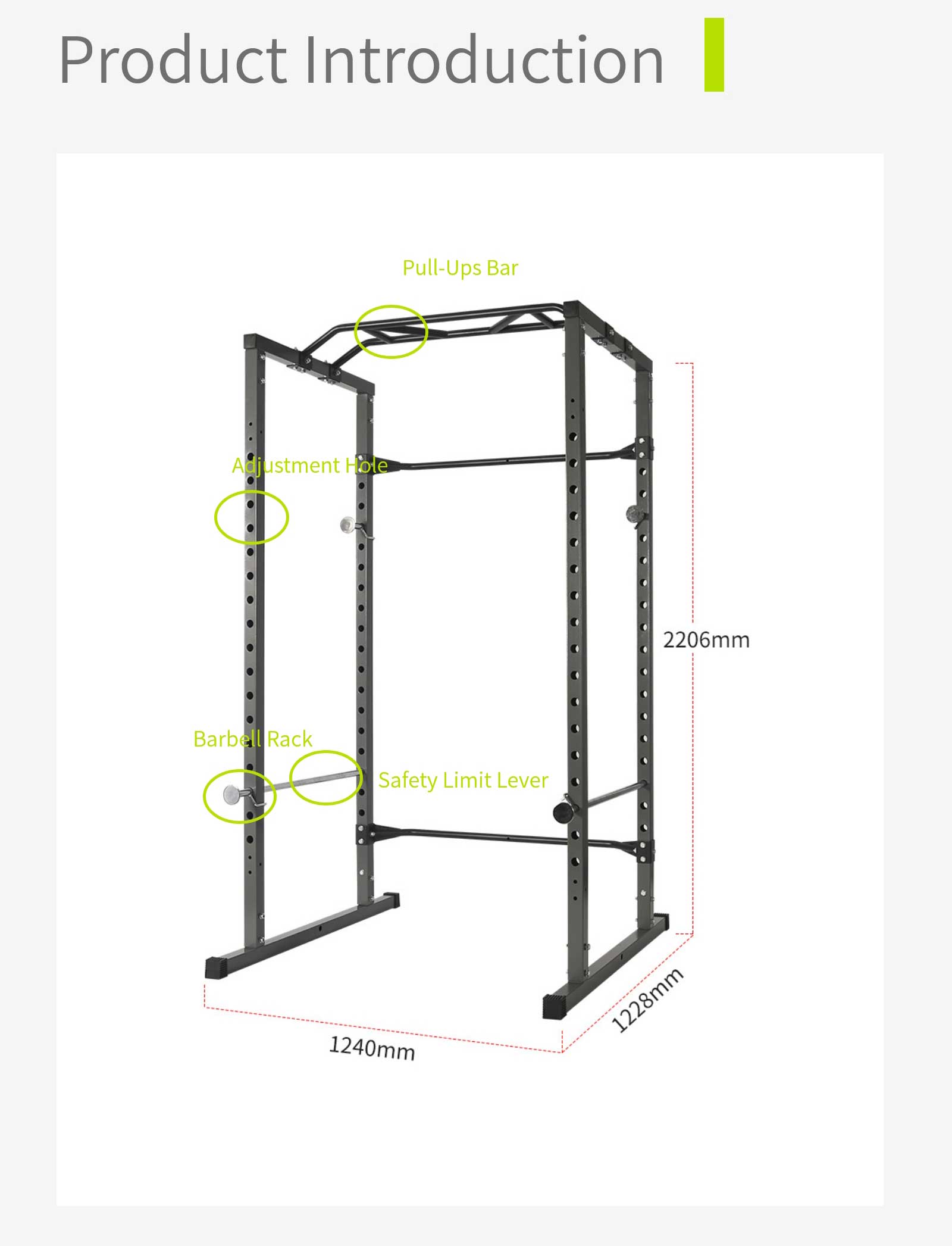 Rack di squat Rack di squat