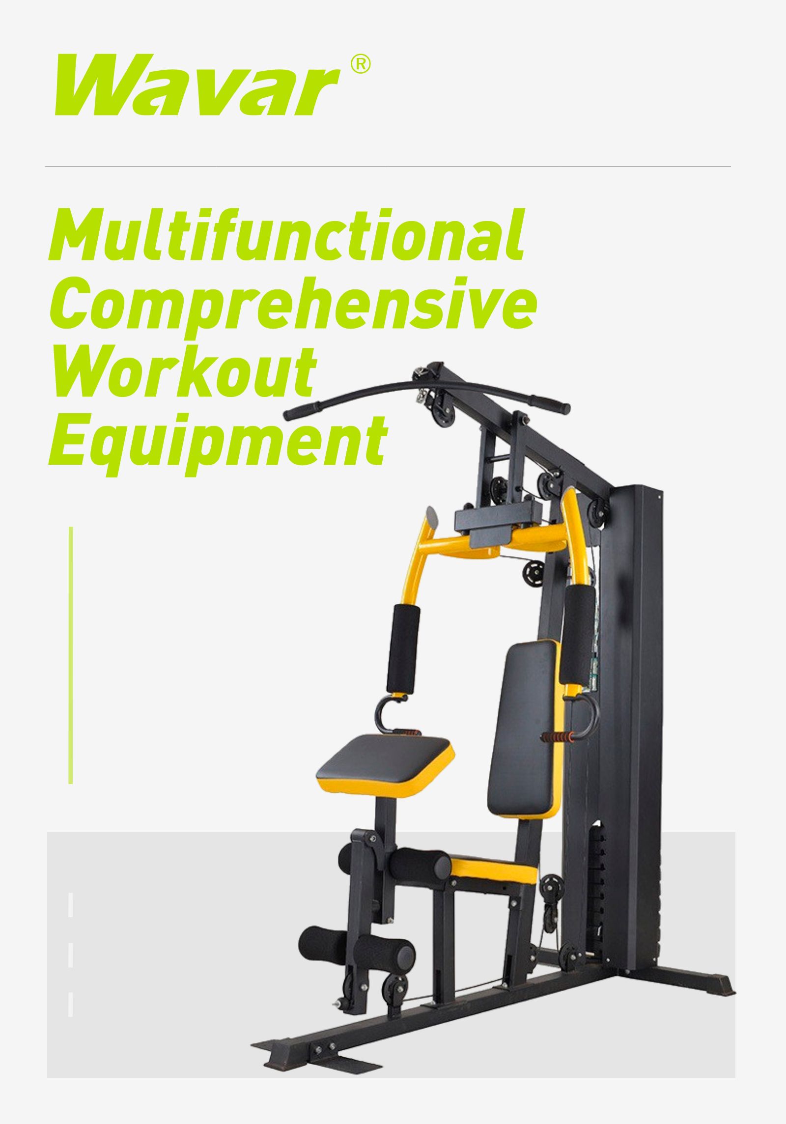 Stazione di allenamento completa multifunzionale