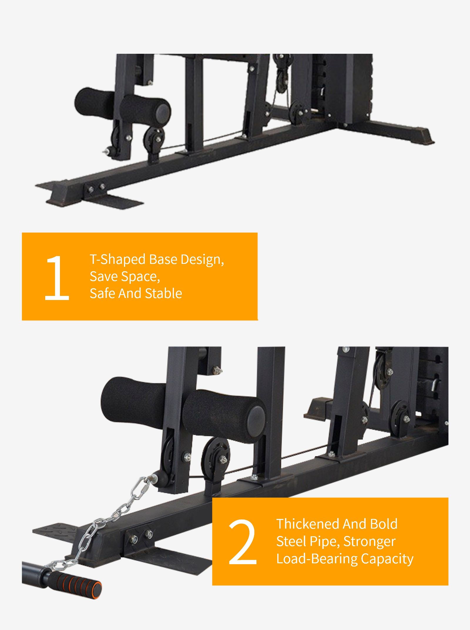 Stazione di allenamento completa multifunzionale