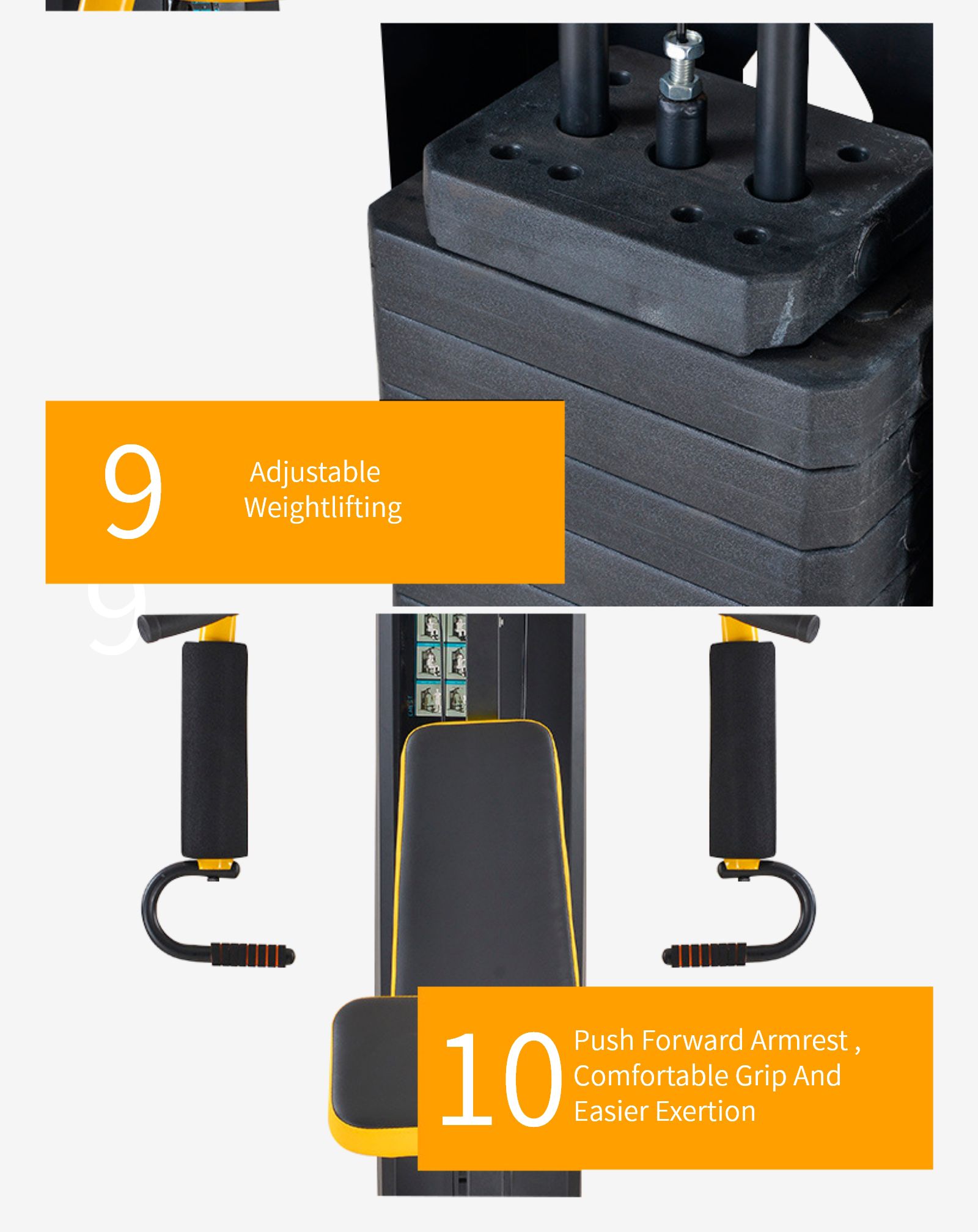 Stazione di allenamento completa multifunzionale