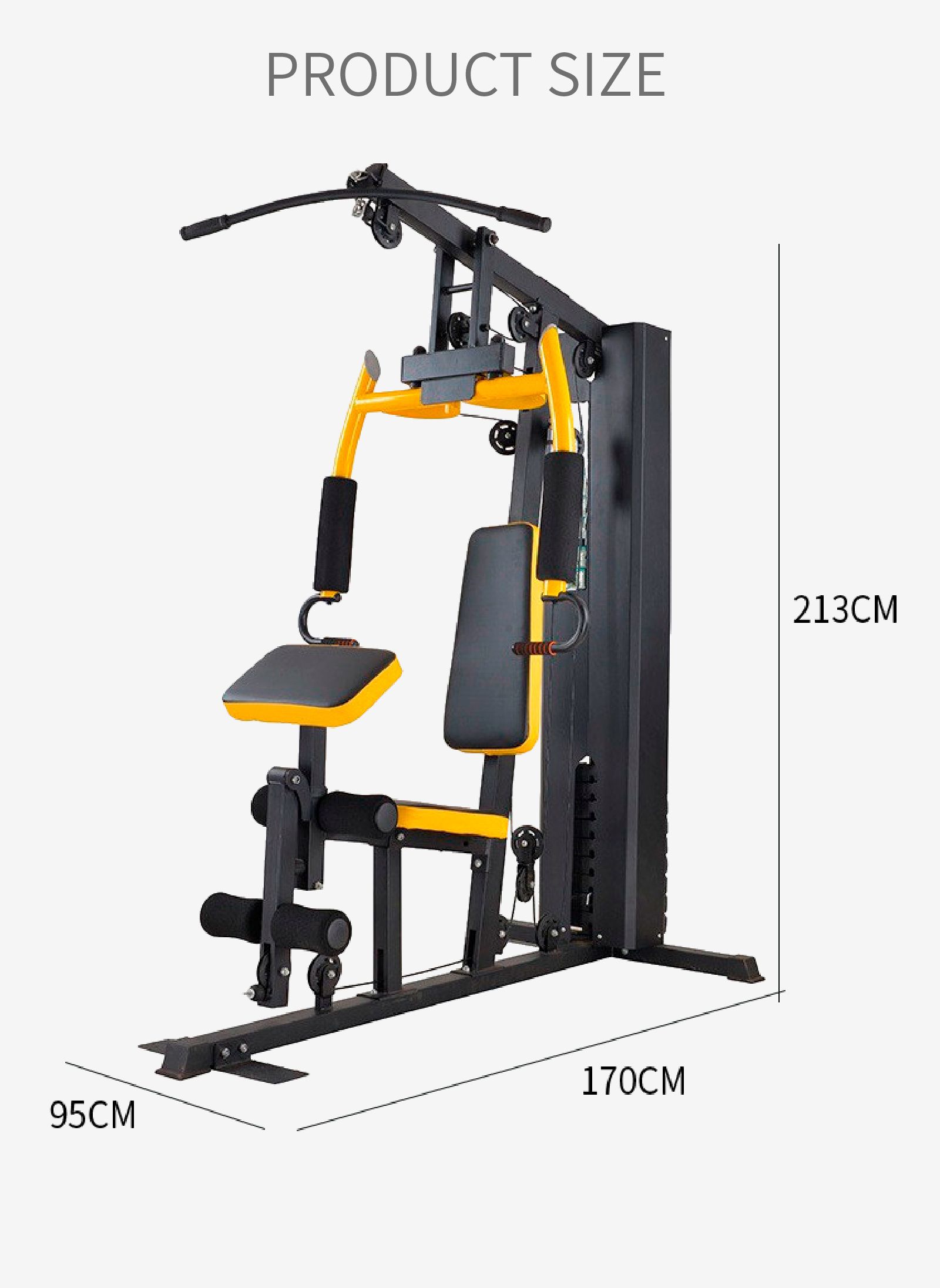 Stazione di allenamento completa multifunzionale