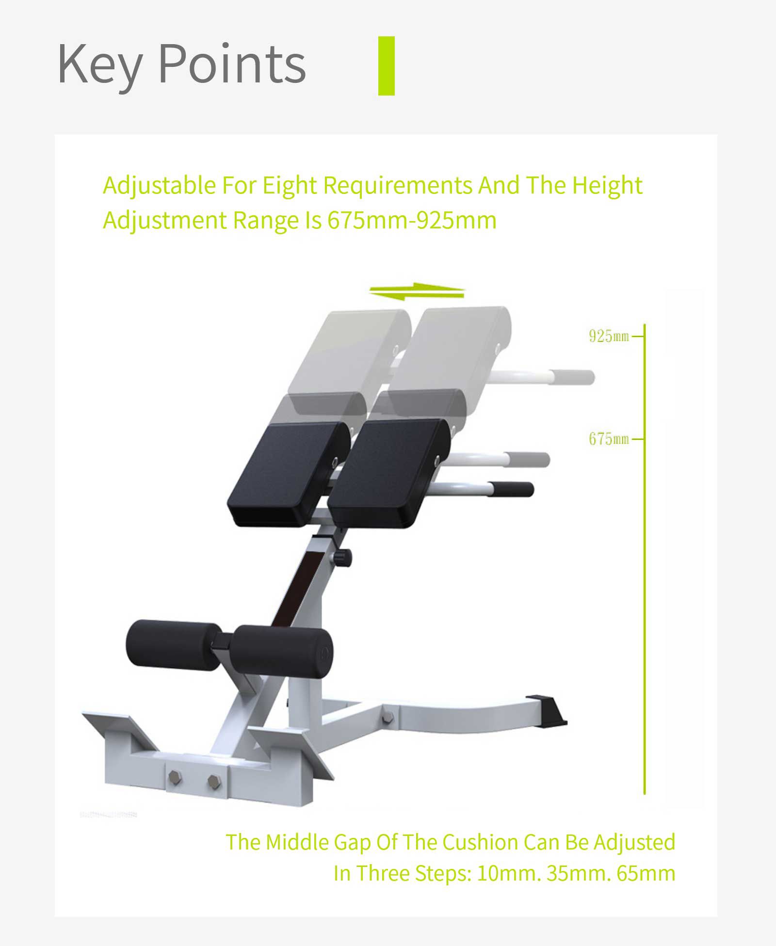Banco di estensione posteriore multifunzionale