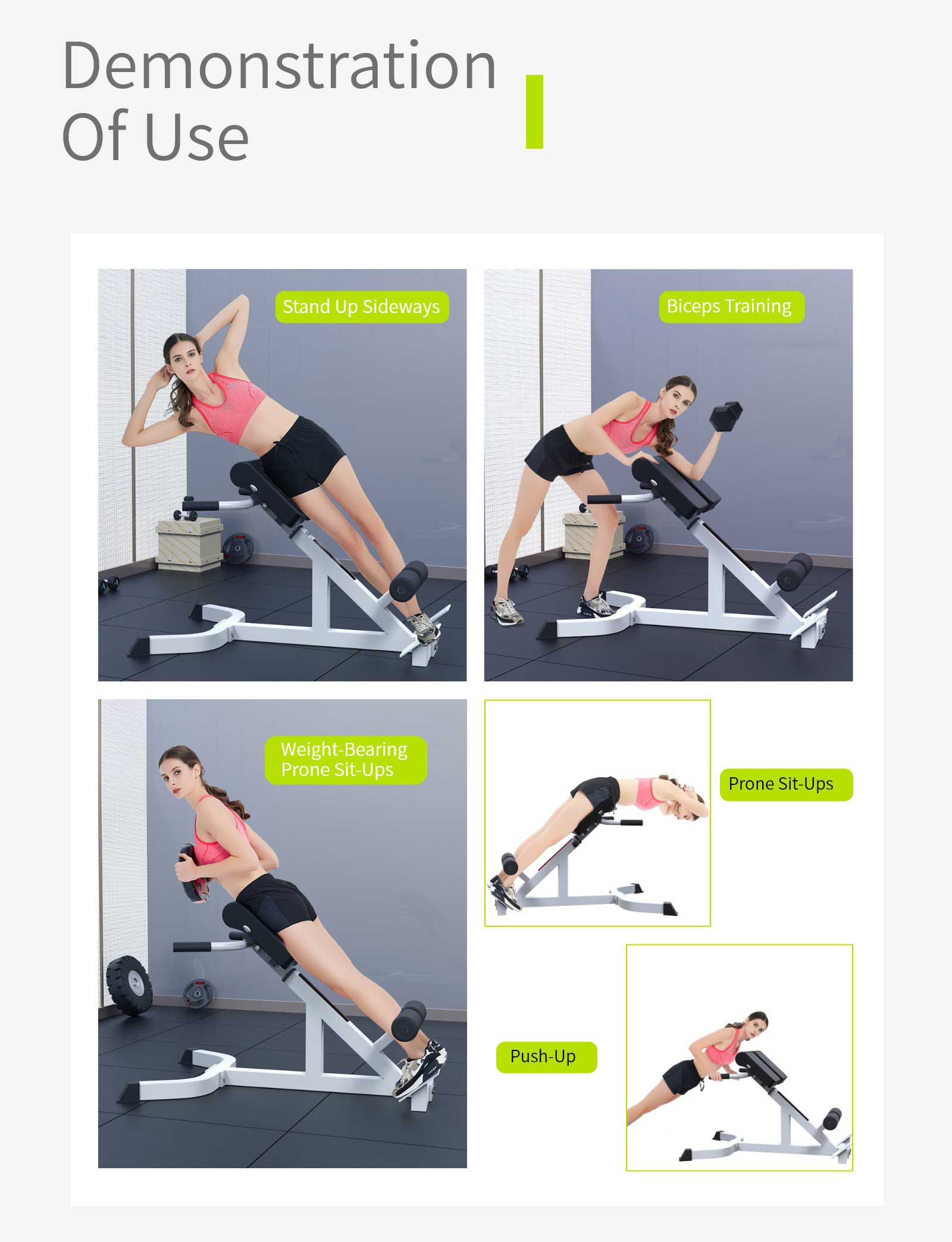 Banco di estensione posteriore multifunzionale