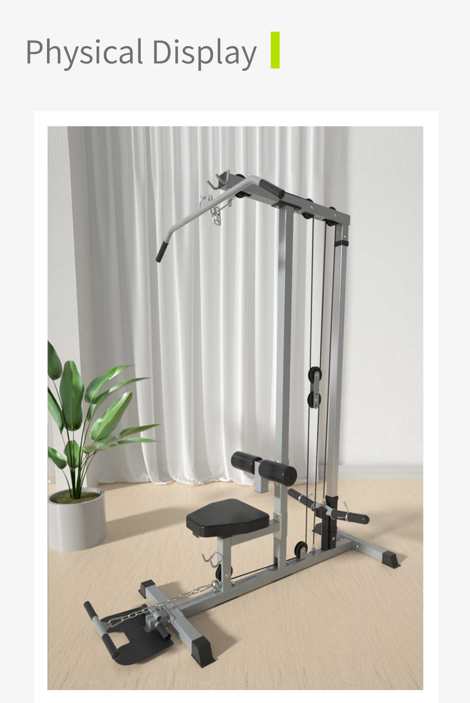 Abbassa la macchina da ginnastica di casa Abbassa la macchina da ginnastica di casa