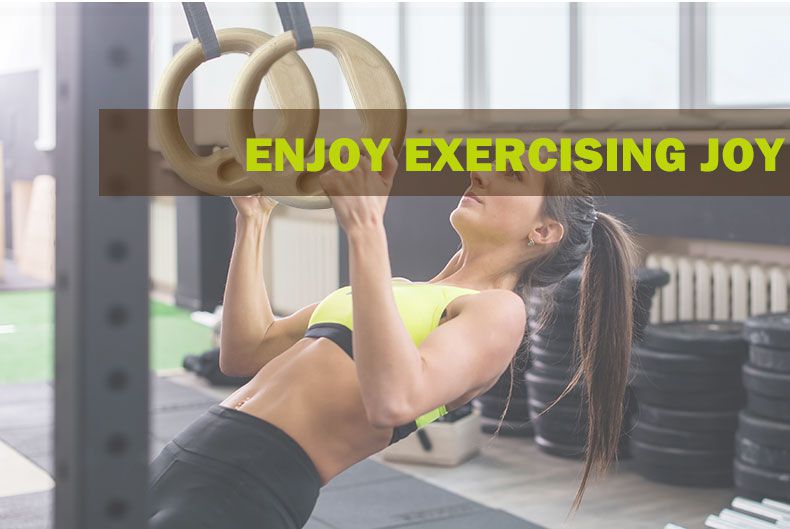 Anelli di fitness di betulla anelli da palestra