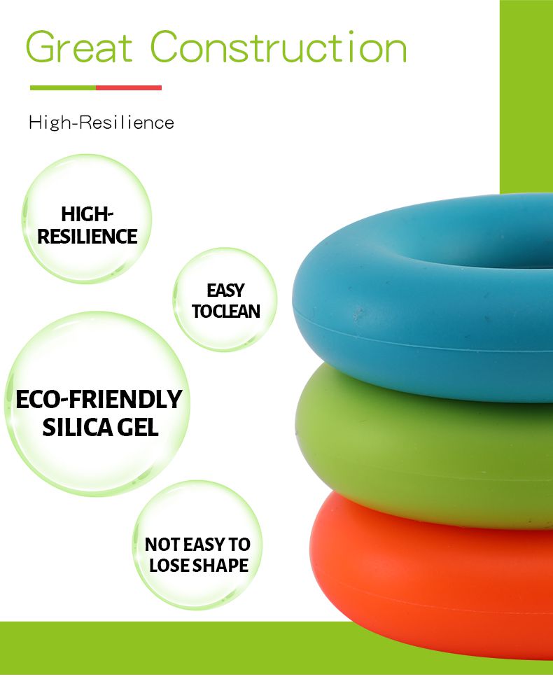 Easy trasportare trainer di resistenza all'anello a mano in gomma in gomma in gomma