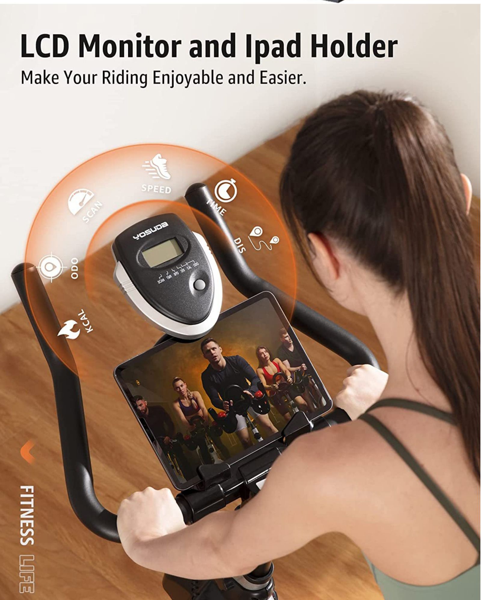 Bici ciclistica aerobica per allenamento per esercizi