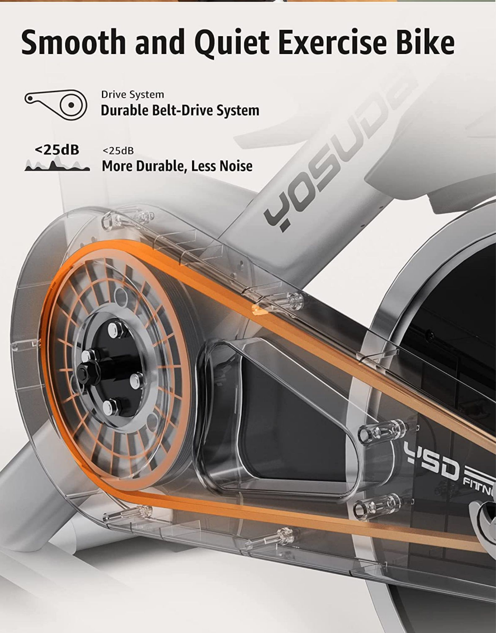 Bici ciclistica aerobica per allenamento per esercizi