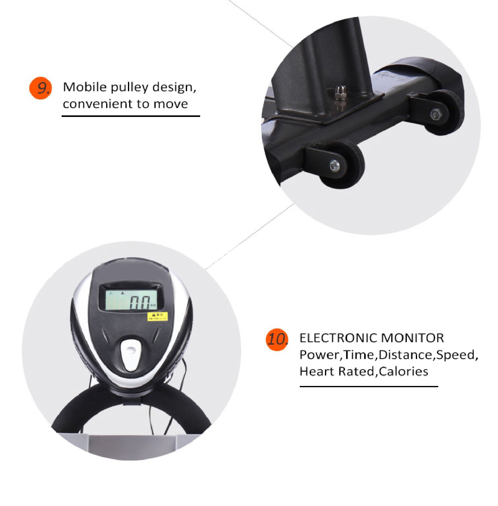 Bici ciclistica aerobica per allenamento per esercizi