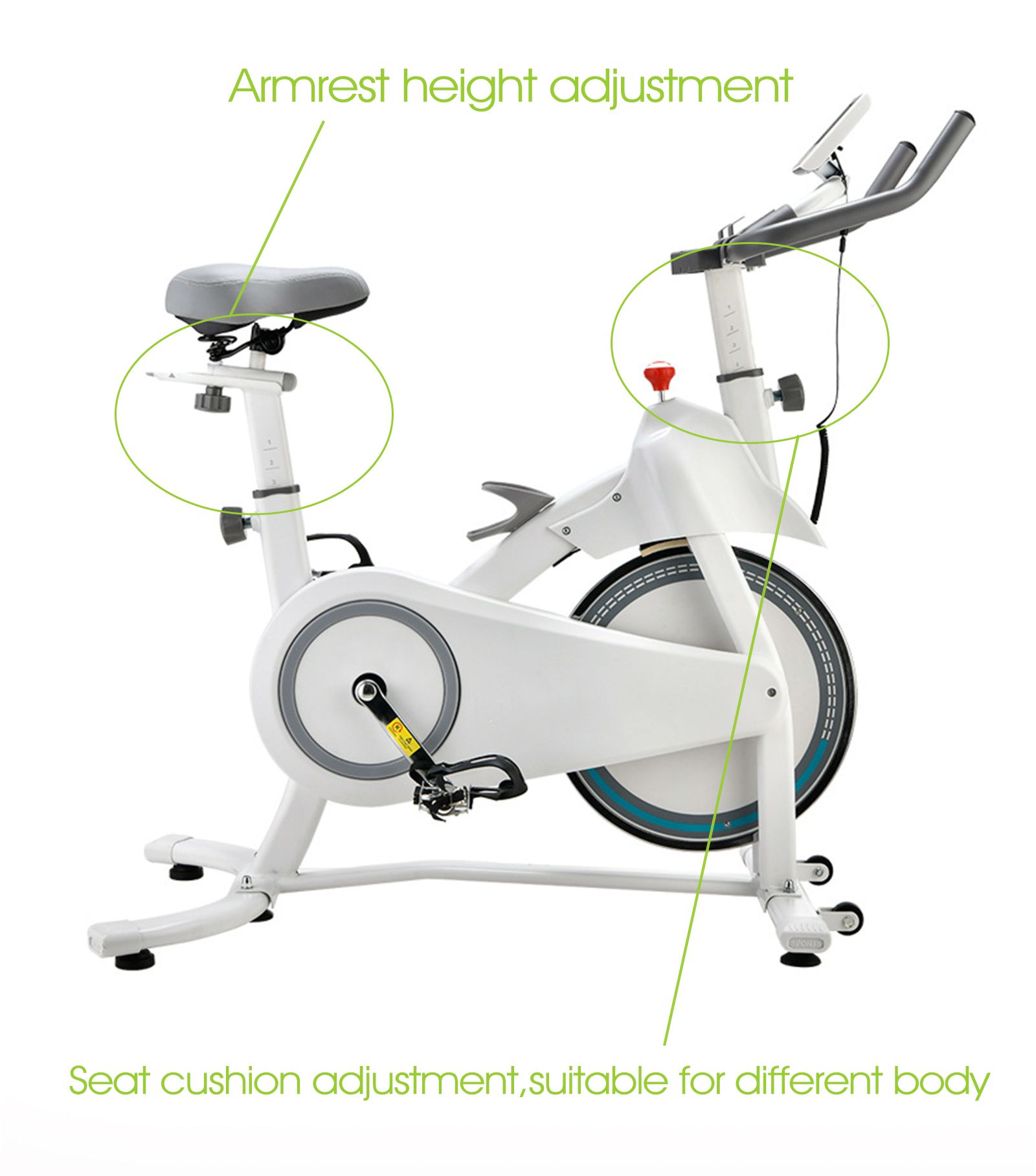 Bici ciclistica aerobica interna