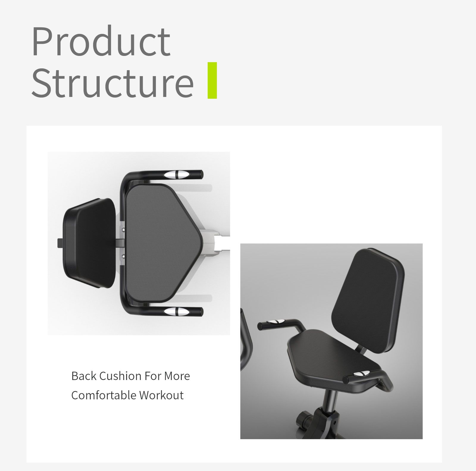 Bike di allenamento recumbente