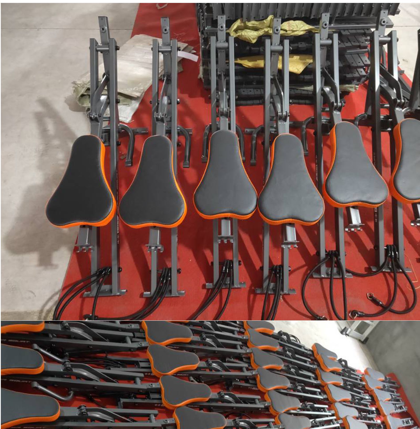 Macchina per cavalcate torreggiata