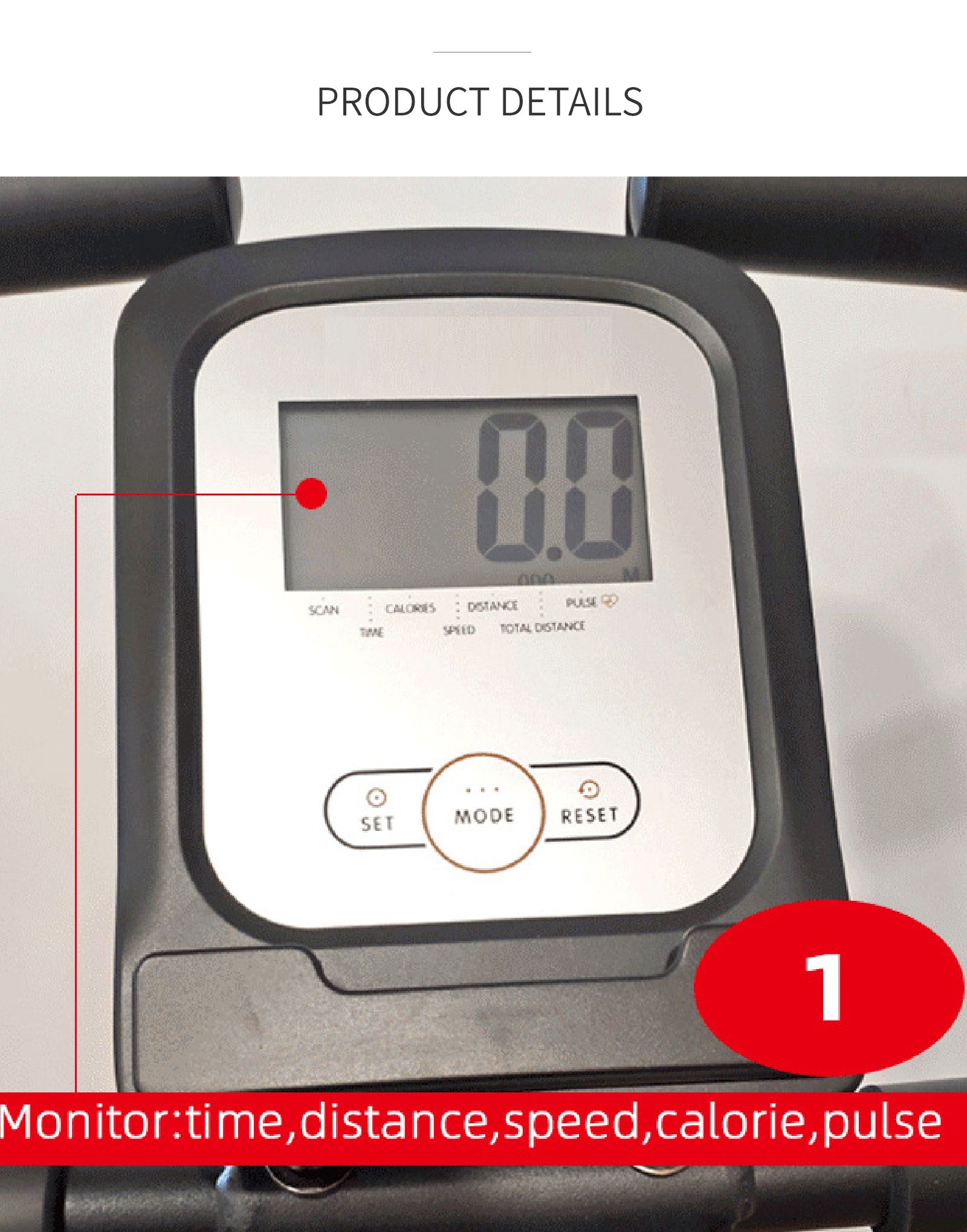 Bike di esercizio pieghevole