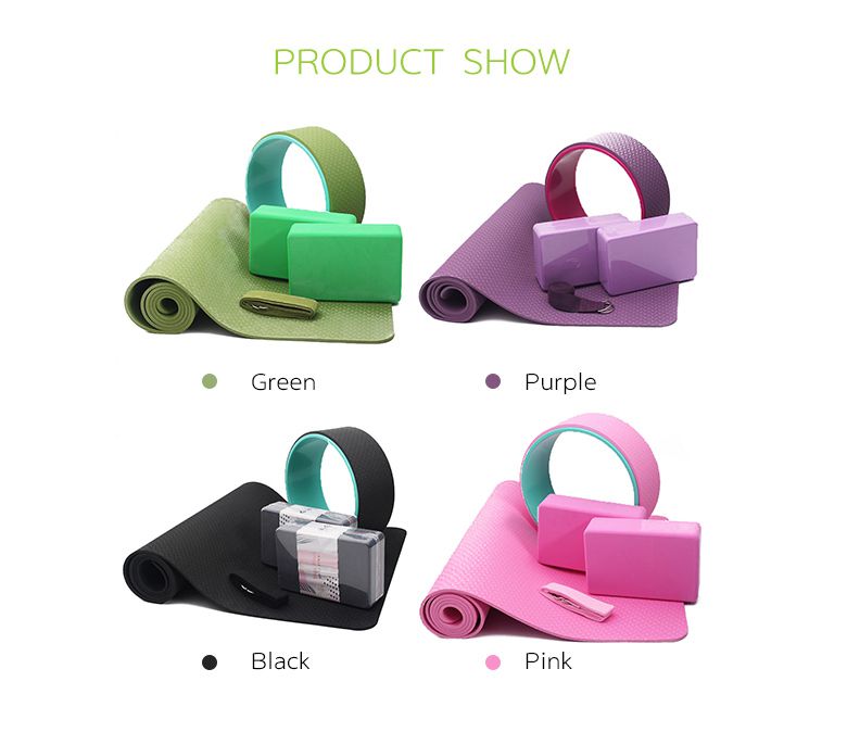 Kit di yoga del materiale TPE