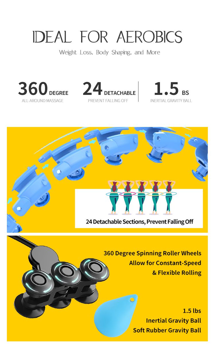 Hoop hula ponderato intelligente